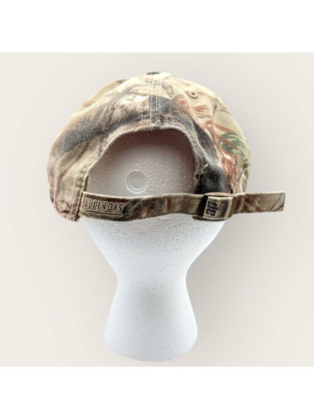 Camo University of Illinois Adjustable Baseball Cap Fighting Illini One Size - Picture 3 of 6